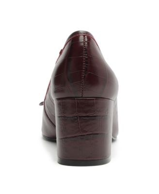 Women's Arissa Square Toe Mid Block Pumps