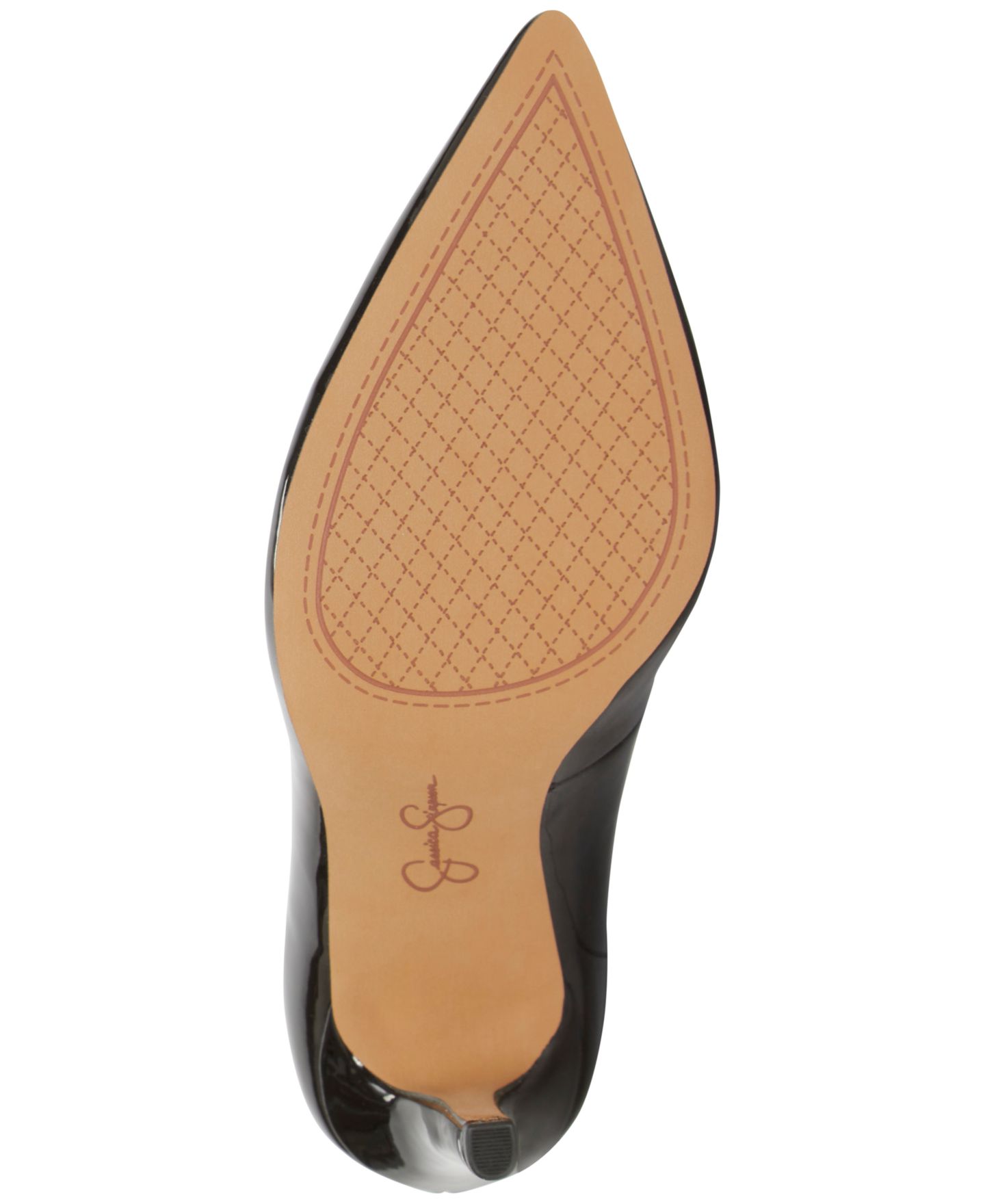 Женские туфли Jessica Simpson Cassani Pointed Toe High Heel Pumps, цвет: Чёрный лаковый — фото 5