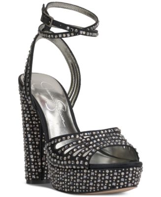 Jessica Simpson ☆ Fulian アンクルストラップ ブロックヒール Jessica Simpson Women's Fulian Ankle-Strap Block-Heel Pumps