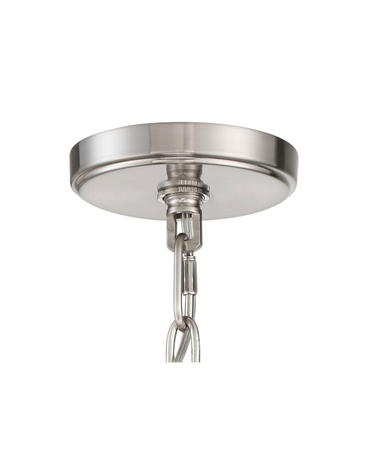 Possini Euro Design Lora Brushed Nickel Graywood Wagon Wheel Chandelier Lighting 29 1/4