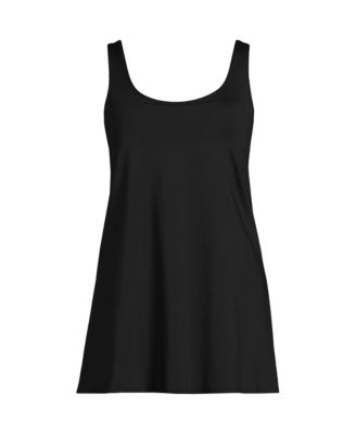 Women's Scoop Neck Mini Swim Dress Swimsuit