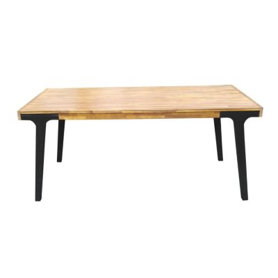 Streamdale Modern Acacia Dining Table, Seats 5