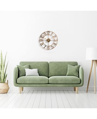 Large Wall Clock for Living Room Decor - Numeral Wall Clock for Kitchen Wall Clock Decorative