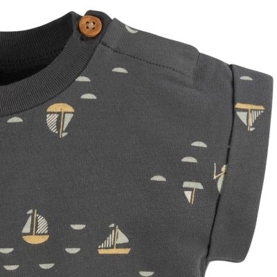 Baby Girls Short Leg and Long Leg Romper Set, 2 Pack