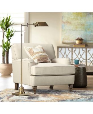 Jenson Swing Floor Lamp, Brass