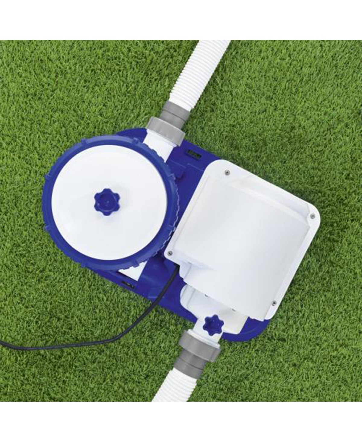 Bestway Flowclear 2,500 Gph 120V Above Ground Swimming Pool Water Filter Pump -blue