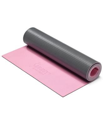 Anti-Slip Dual Color Exercise Yoga Mat, Pink