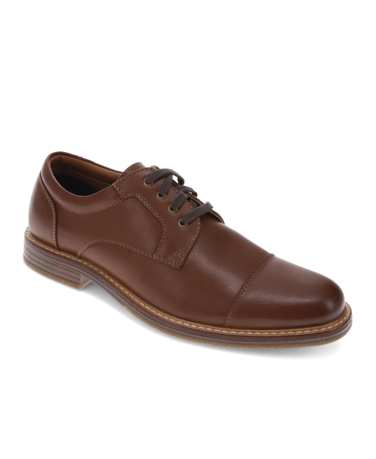 Dockers Men s Hartbury Dress Casual Oxford Dark Tan Smart Closet