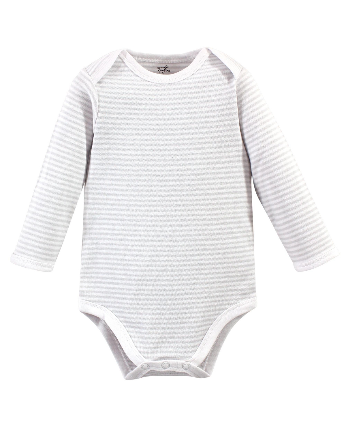 Touched by Nature Baby Boys Baby Organic Cotton Long-Sleeve Bodysuits 5pk,- Truck