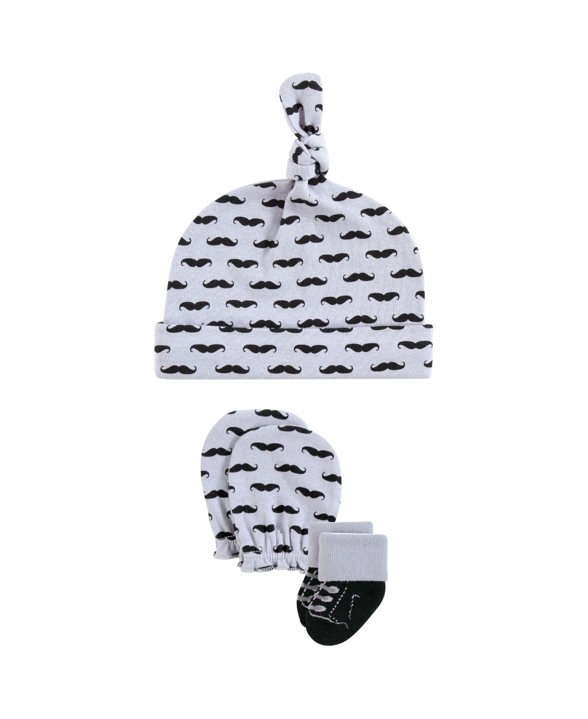 Hudson Baby Baby Boys Hudson Caps, Mittens and Socks Set, Sea Friends, 0-6 Months