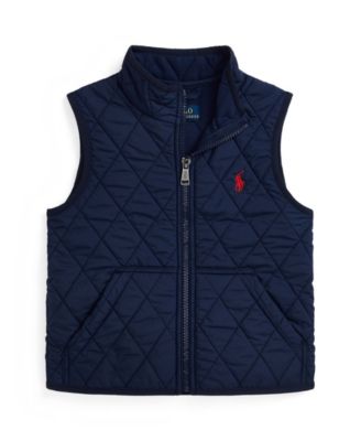 Polo Ralph Lauren Toddler and Little Boys Quilted Water Repellent Vest Macy s