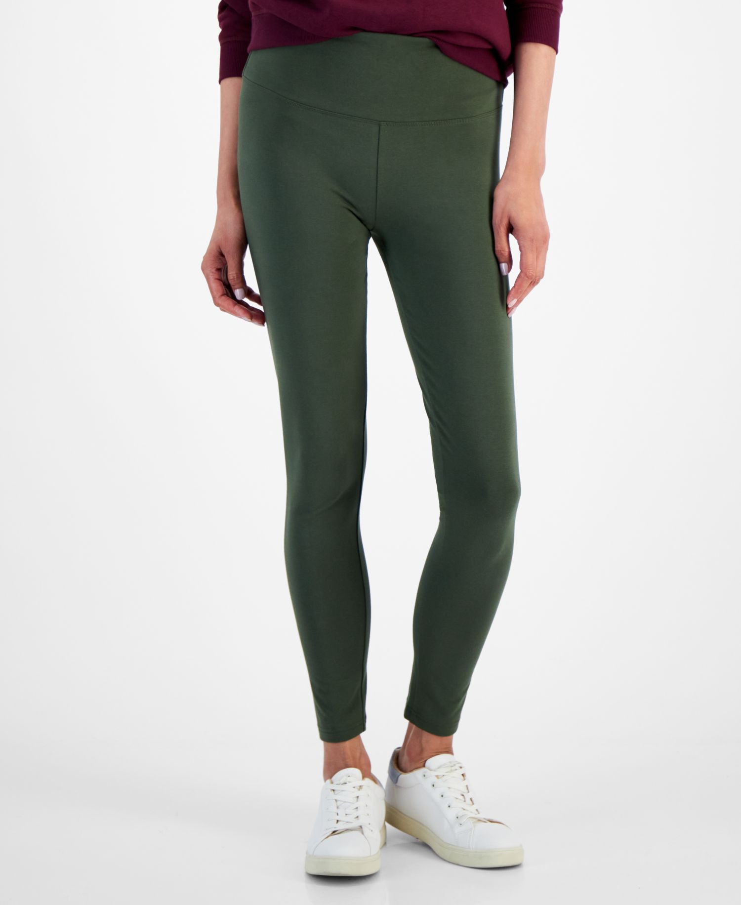Petite High-Rise Basic Leggings