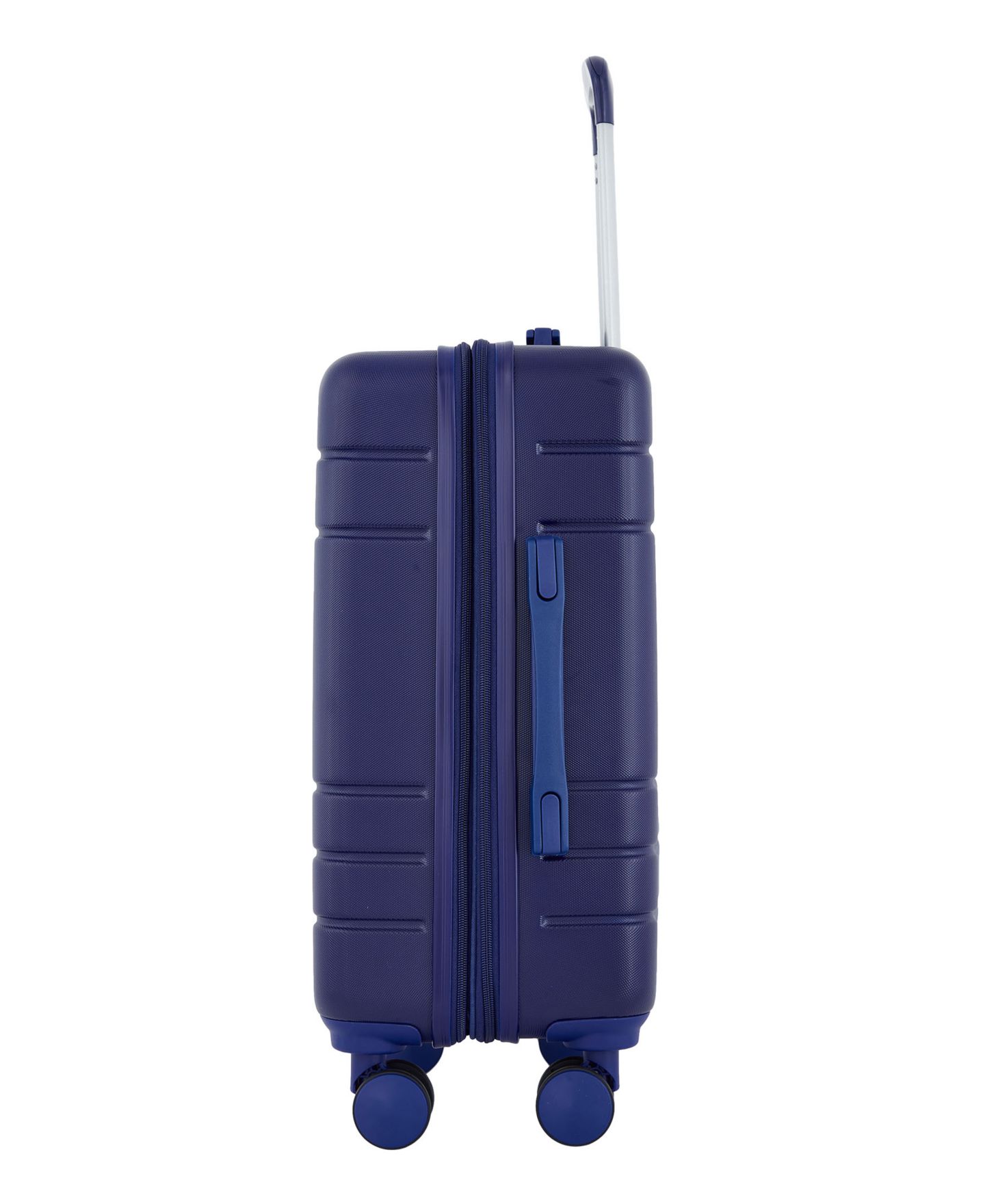 Чемоданы French Connection Saint Martin 4 Piece Hardside Luggage Set 4in1 CUP/USB/USB-C/PHONE Holder, цвет: Синий — фото 4