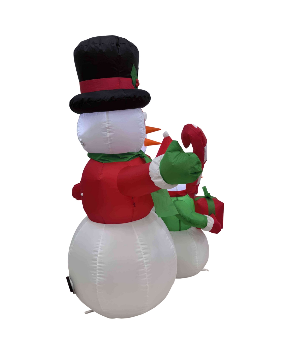Northlight Inflatable Family Of Snowman In White