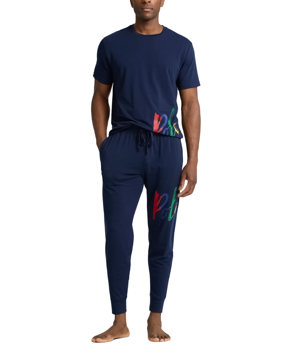 Polo Ralph Lauren Men's Short-Sleeve Crewneck Pajama Shirt