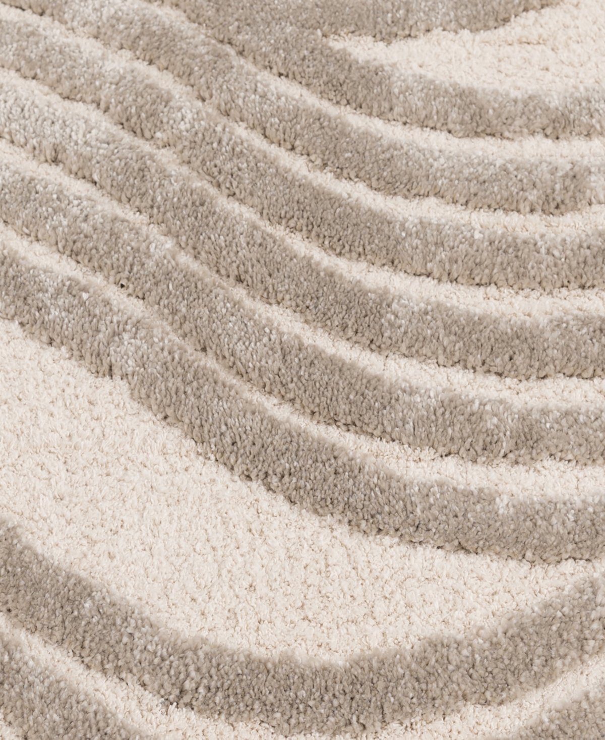Shop Km Home Leisure Dunes 3'3"x5'3" Area Rug In Ivory