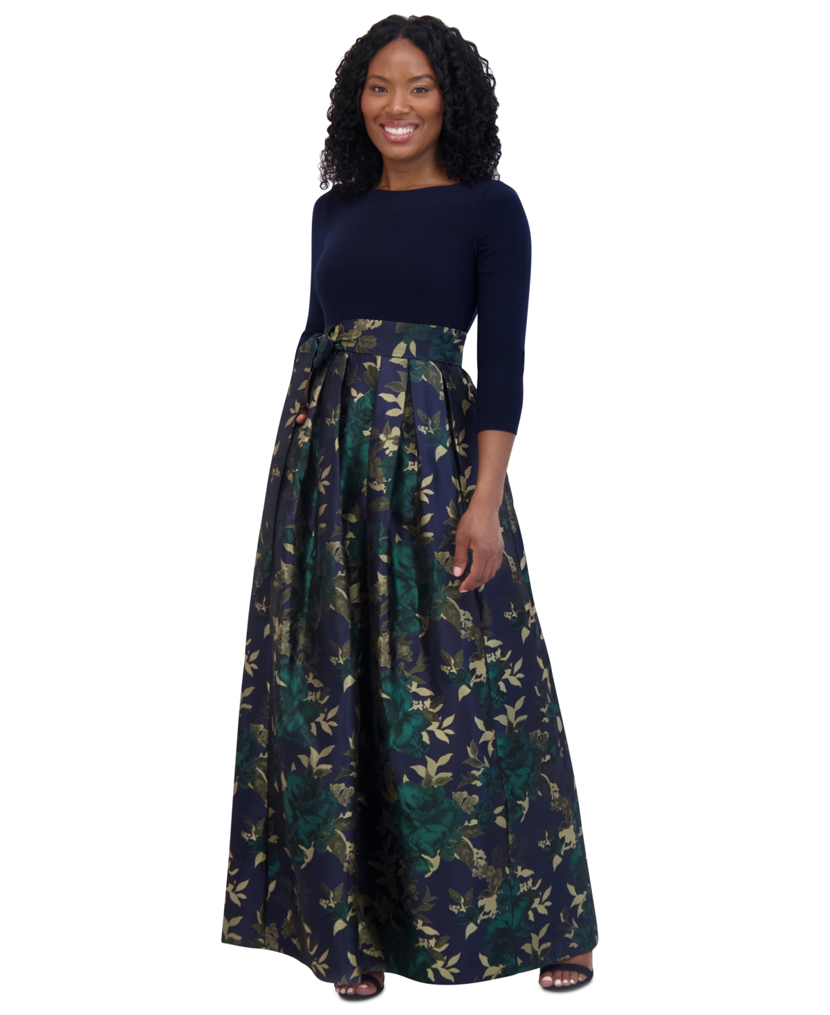 Jessica howard navy gown store