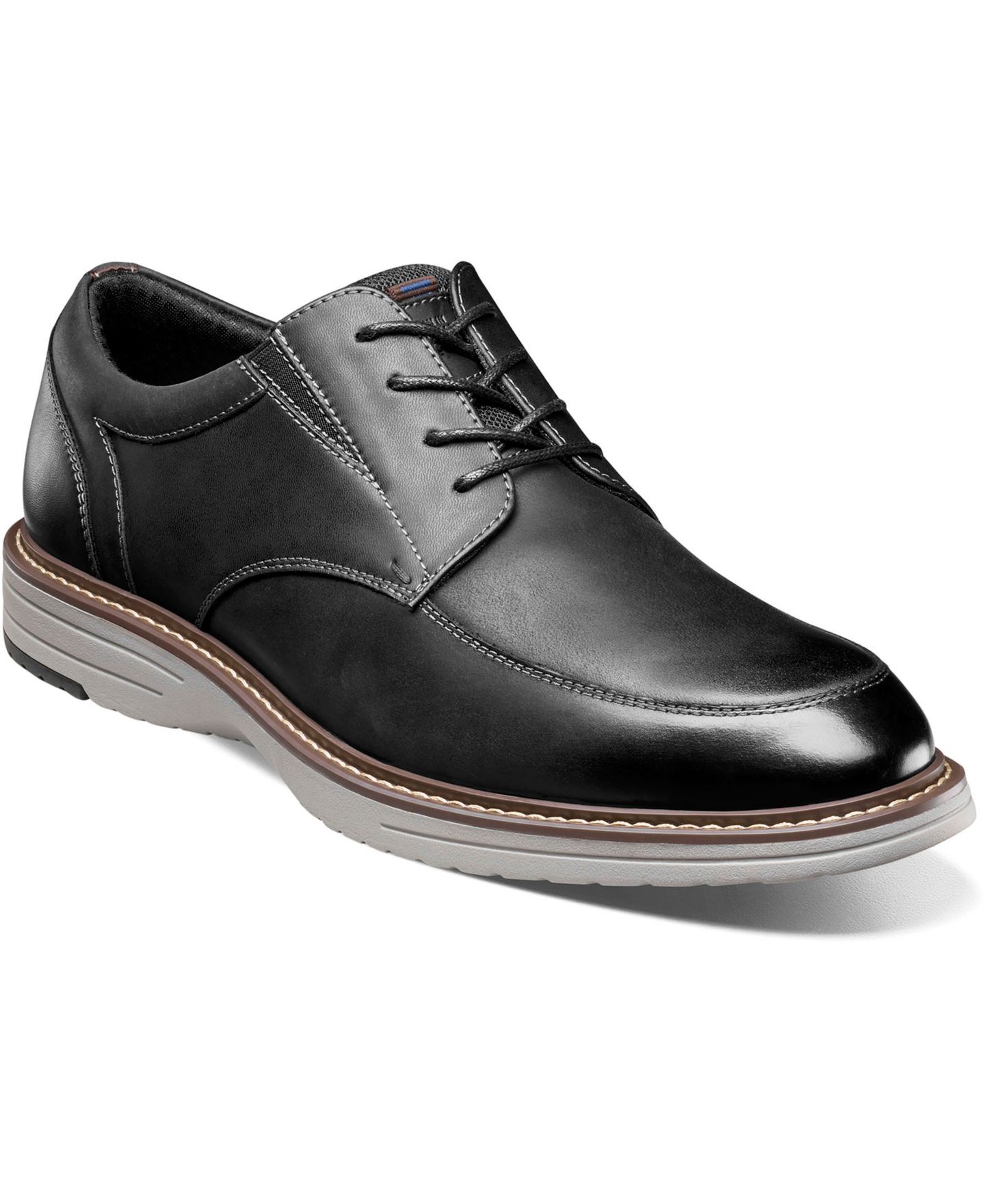 Обувь Nunn Bush Men's Griff Moc Toe Oxford, цвет: Чёрный разноцветный — фото 1