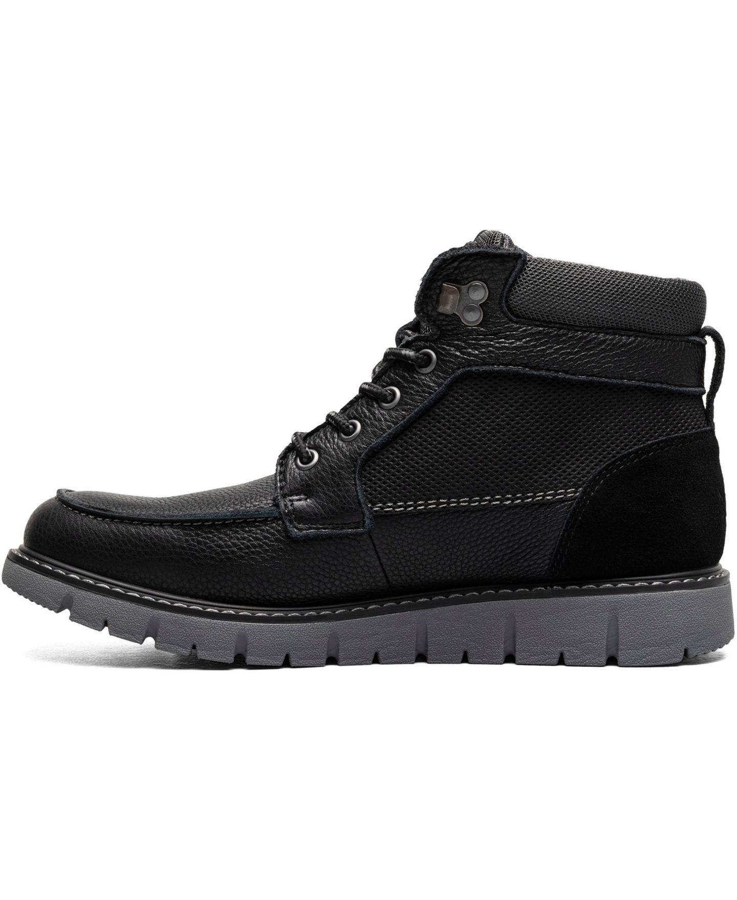 Мужские ботинки Nunn Bush Karnak Moc Toe Boot, цвет: Чёрный — фото 5