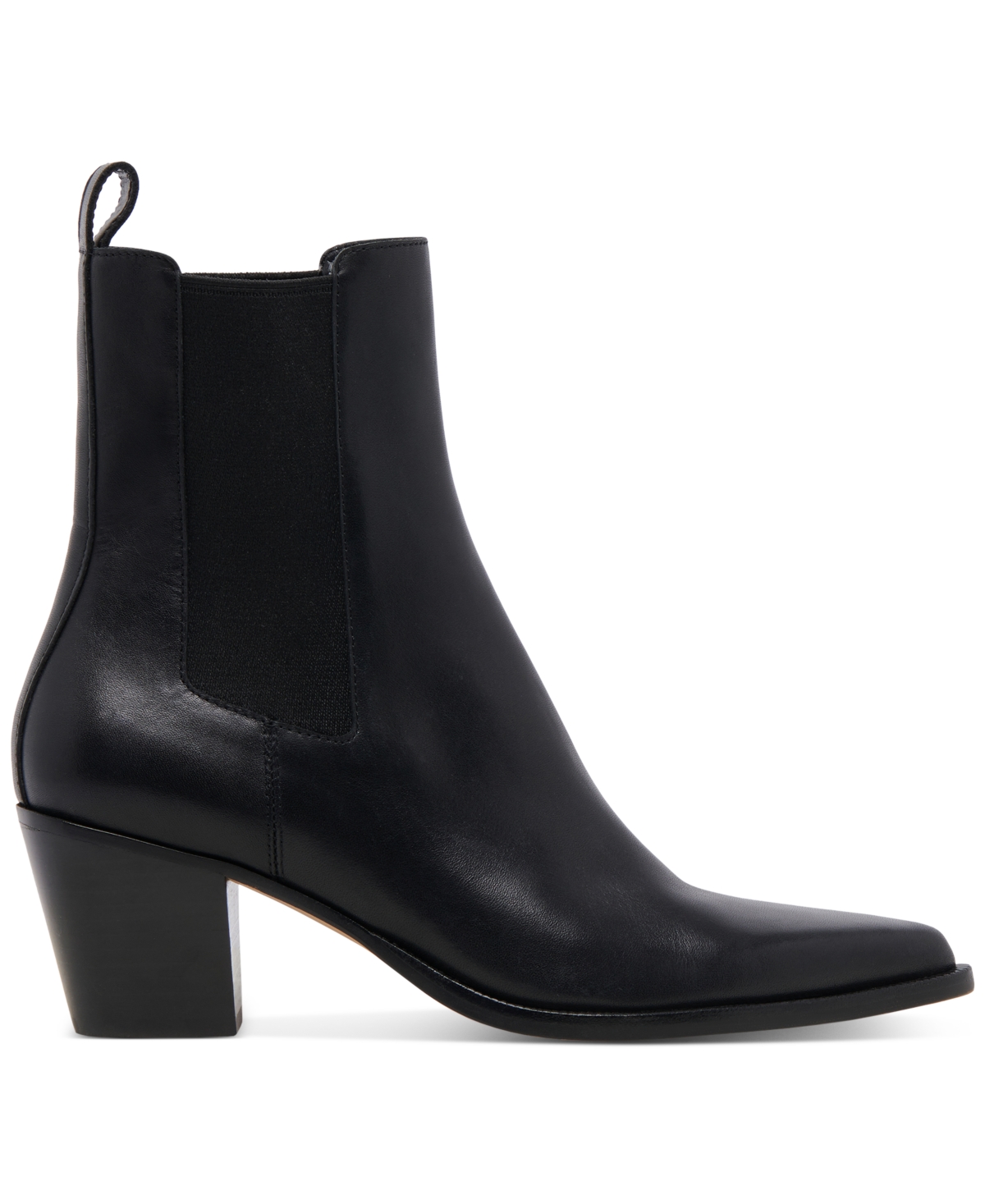 Dolce Vita Shadie Pointed Toe Chelsea Boot In Brown Suede