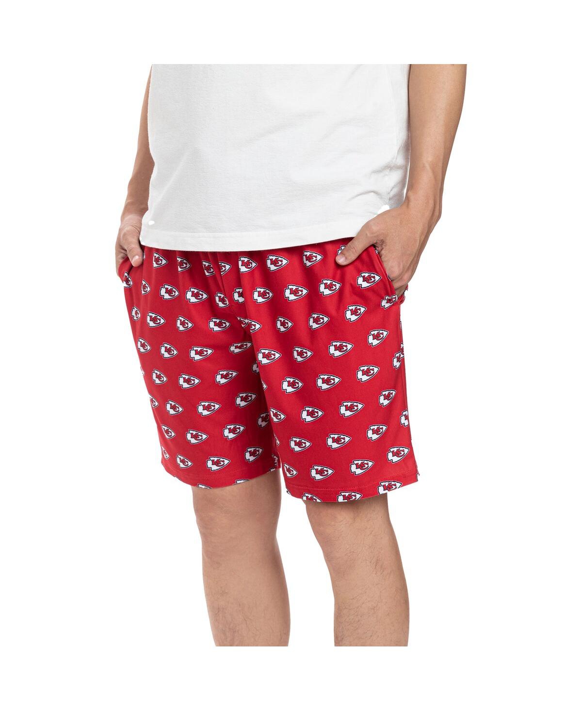 Concepts Sport Men'sKansas City Chiefs Gauge Jam Two-Pack Shorts Set - Red