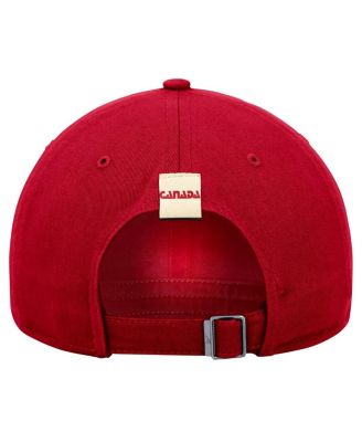 Men's Red Canada Soccer Club Flex Hat