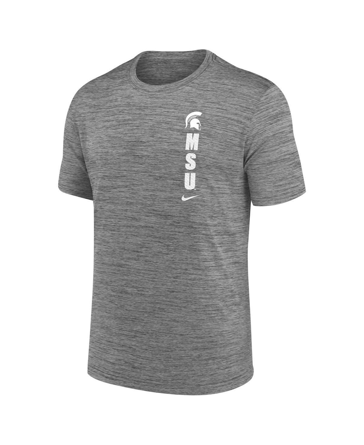 Nike Big Boys and GirlsMichigan State Spartans Velocity T-Shirt - Gray