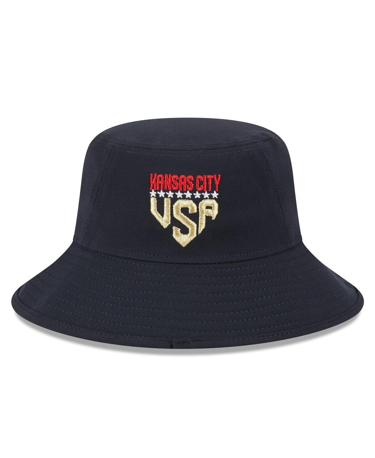 New Era Men's Navy Kansas City Royals 2023 Fourth Of July Bucket Hat In Navy