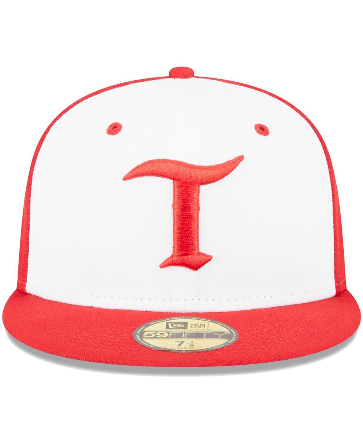 New Era Men'sToledo Mud Hens Theme Nights Tigers 59FIFTY Fitted Hat - White