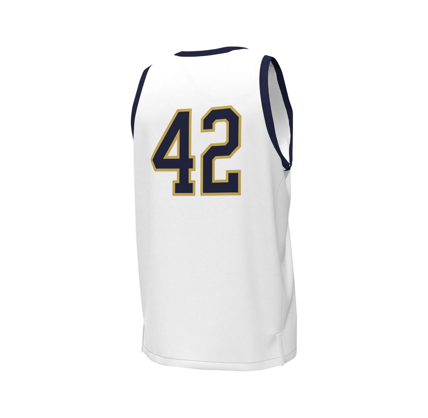 Men's 42 Notre Dame Fighting Irish Replica Basketball Jersey