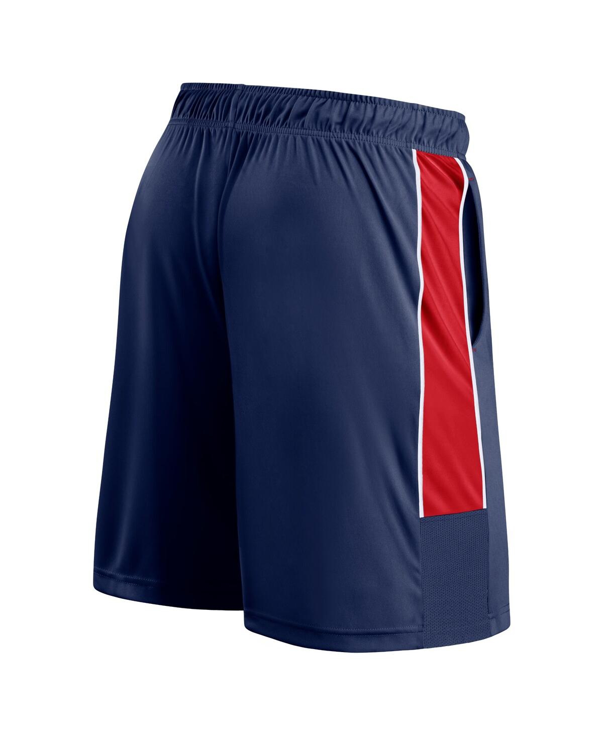 Fanatics Men'sMinnesota Twins Win the Match Defender Shorts - Navy, Red