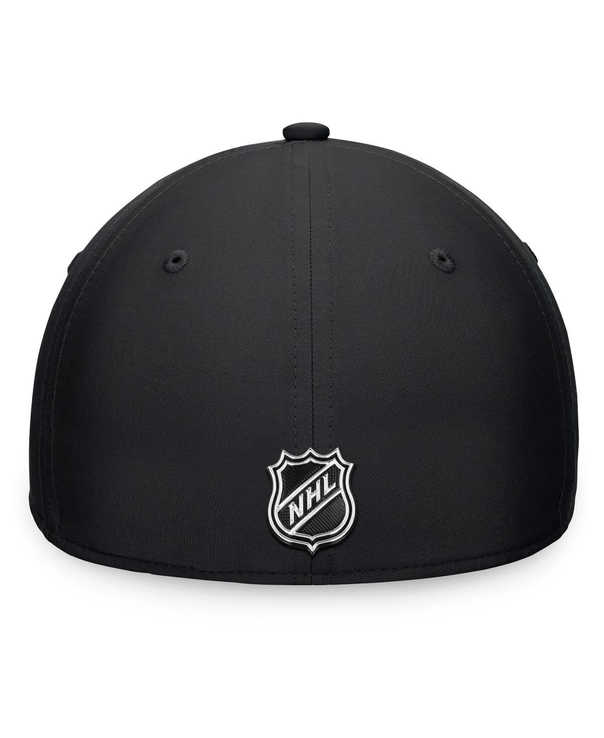 Fanatics Men's Black Minnesota Wild Authentic Pro Training Camp Flex Hat In Black