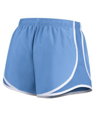 Women's Carolina Blue North Carolina Tar Heels Primetime Tempo Performance Shorts