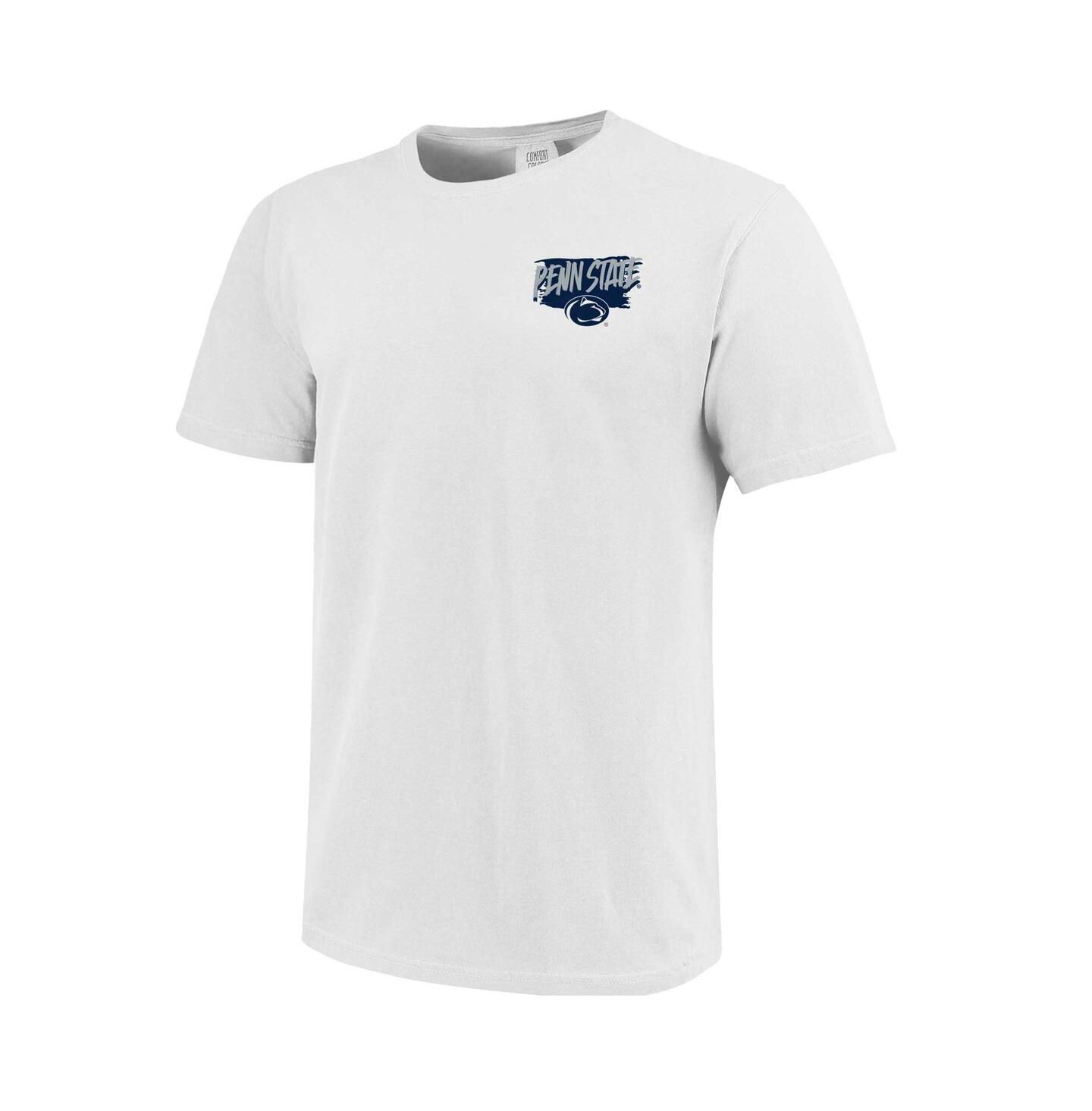 Футболка Image One White Penn State Nittany Lions Hyper Local Stadium Gameday Seating — фото 2