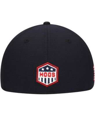 Men's Navy Virginia Cavaliers Red, White Hoo 59FIFTY Fitted Hat