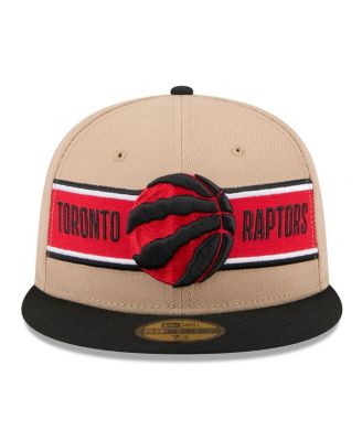 Men's Tan/Black Toronto Raptors 2024 NBA Draft 59FIFTY Hat