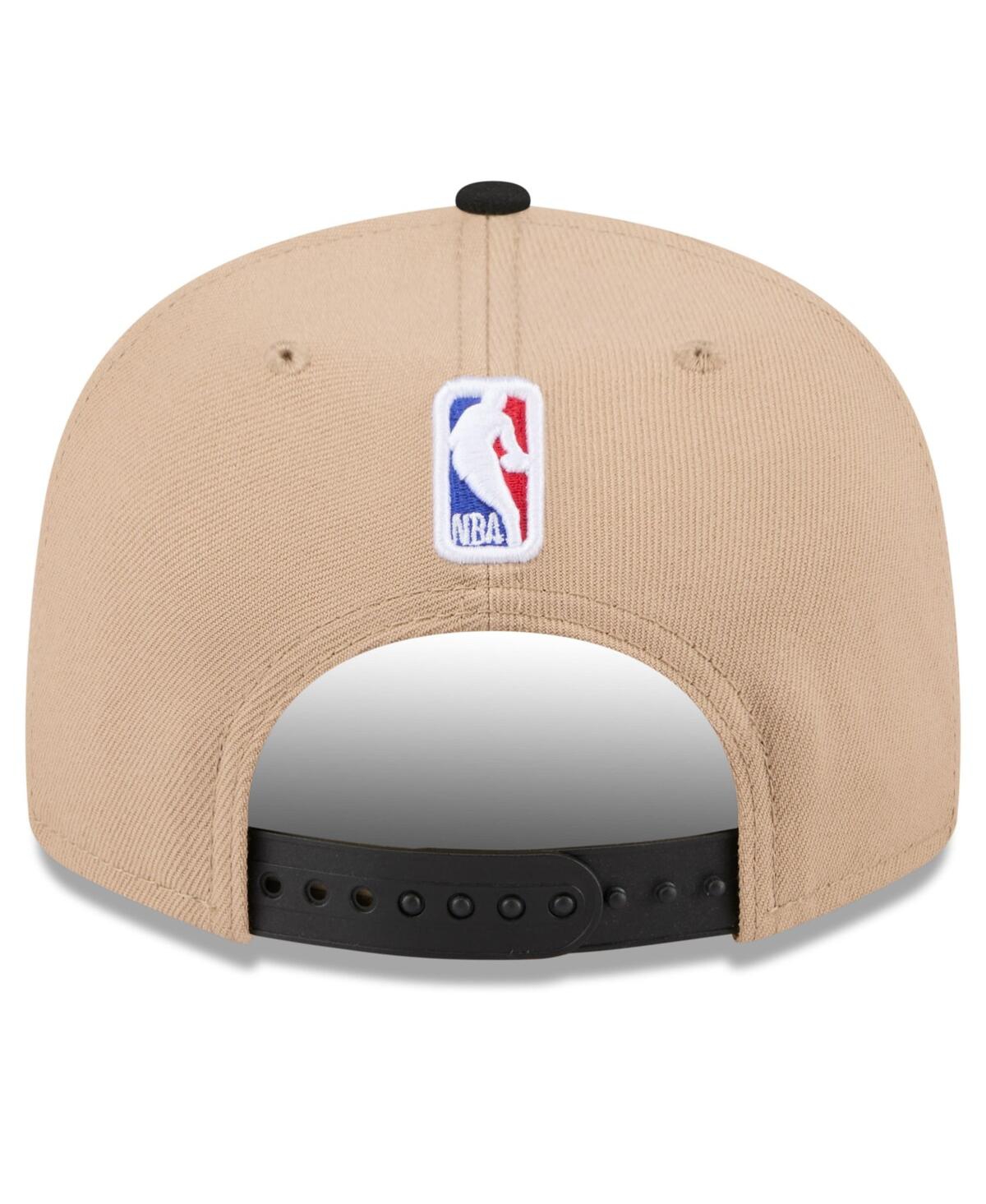 New Era Big Boys and GirlsBlack Portland Trail Blazers 2024 Nba Draft 9FIFTY Snapback Hat - Tan, Black