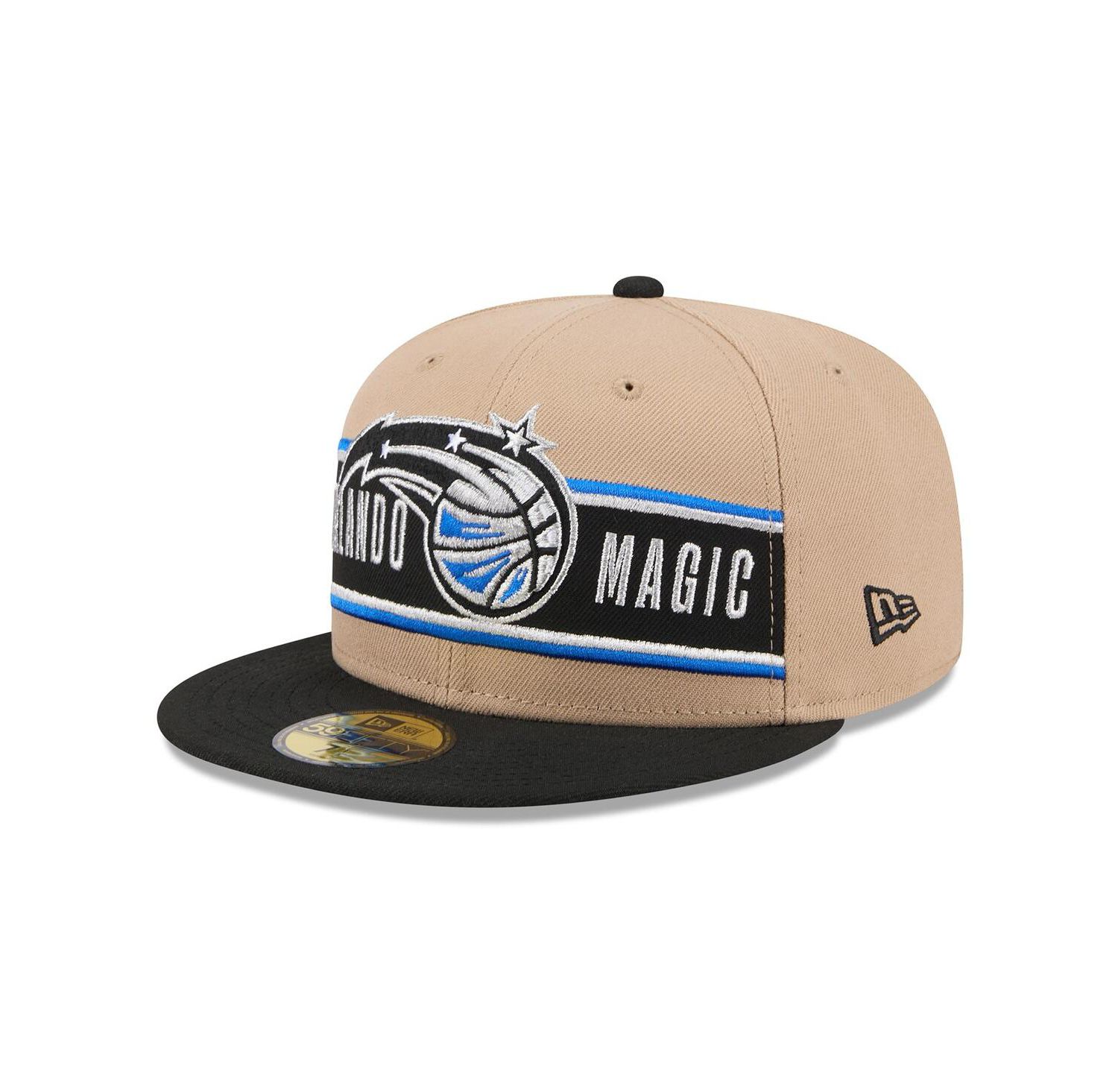 Men's Tan/Black Orlando Magic 2024 NBA Draft 59FIFTY Hat