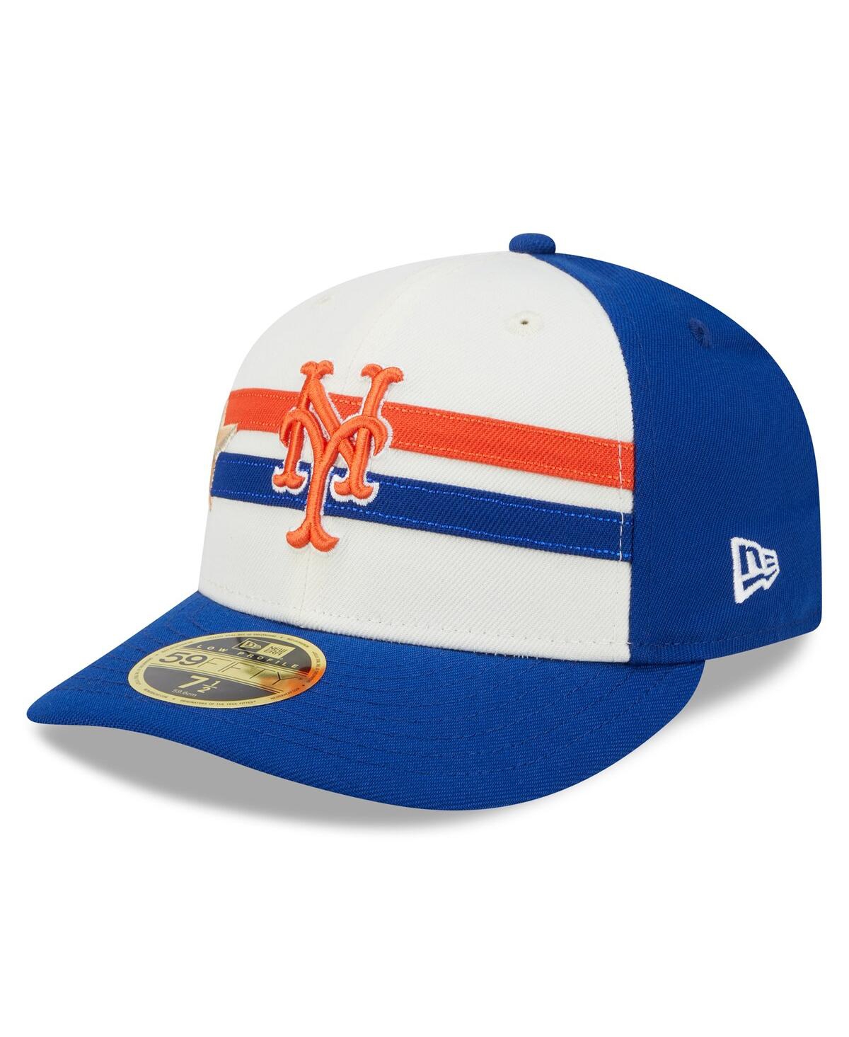 New Era Men s Cream Royal New York Mets 2024 Mlb All Star Game Workout Low Profile 59FIFTY Hat Cream Royal Smart Closet
