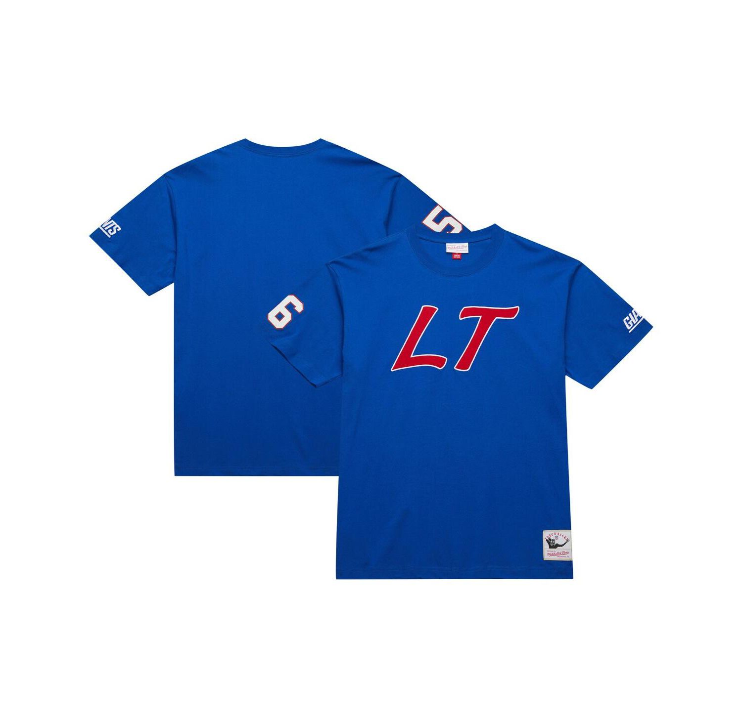 Men's Lawrence Taylor Royal New York Giants Retired Player Nickname T-Shirt