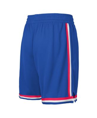Big Boys and Girls Blue Team USA Looney Tunes Looney Tunes Solid Shorts