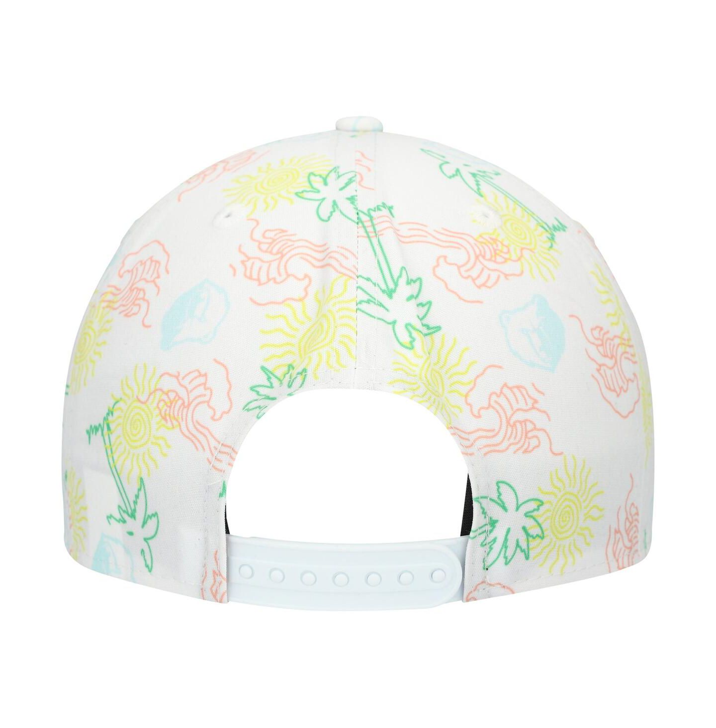 Мужская кепка New Era White Memphis Grizzlies Palm Trees and Waves Golfer Adjustable Hat — фото 4