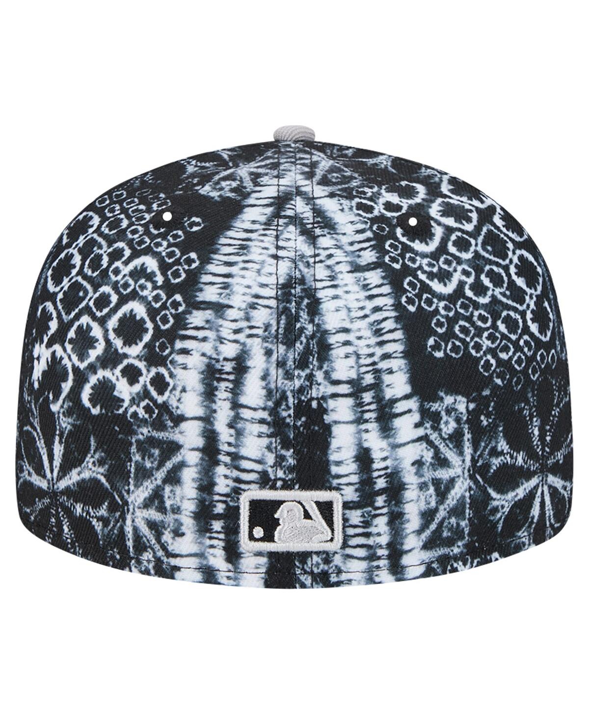 New Era Men's Black New York Yankees Sands 59fifty Fitted Hat In Black