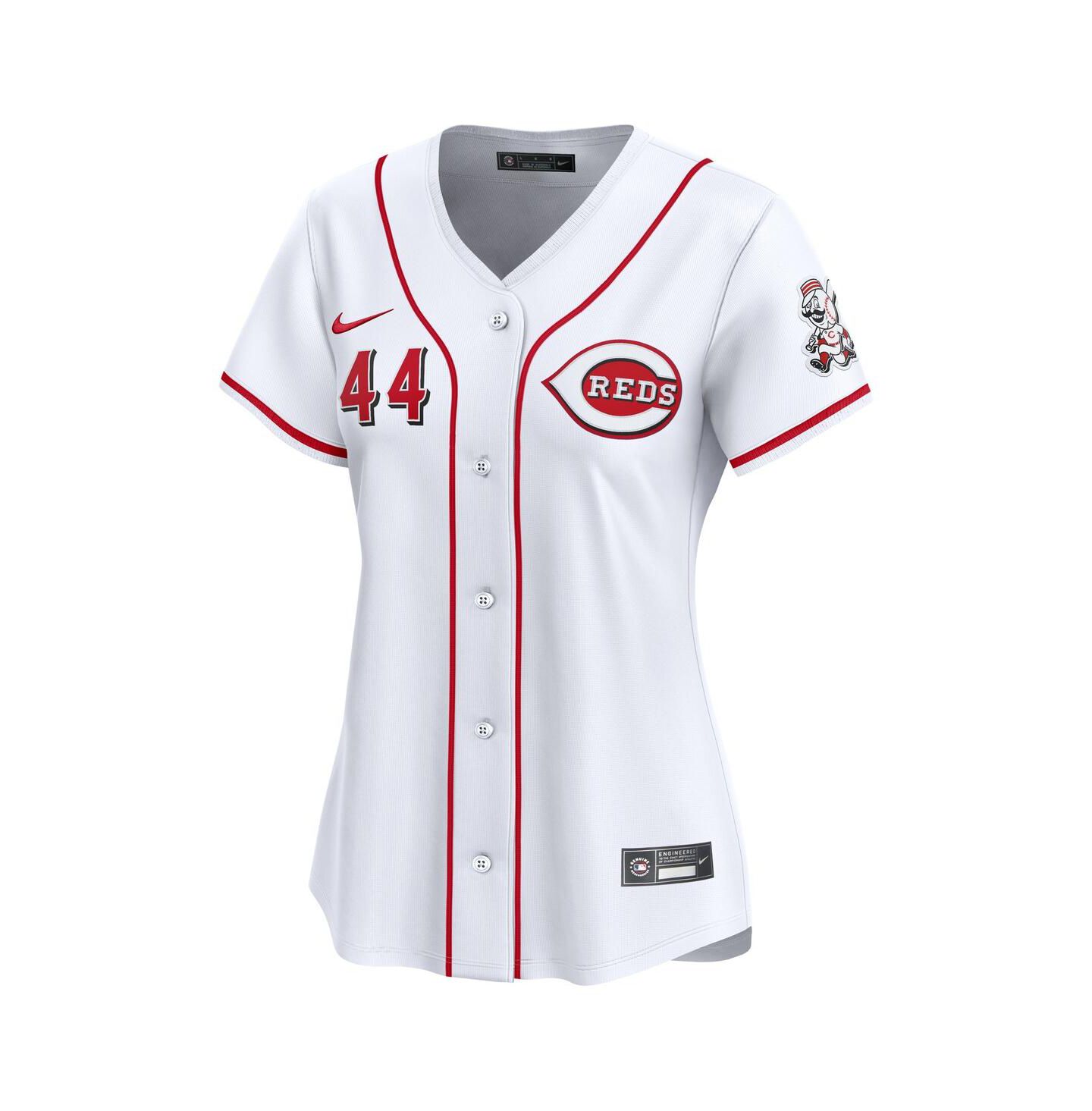 Женский топ Nike Elly De La Cruz White Cincinnati Reds Home Limited Player Jersey — фото 2