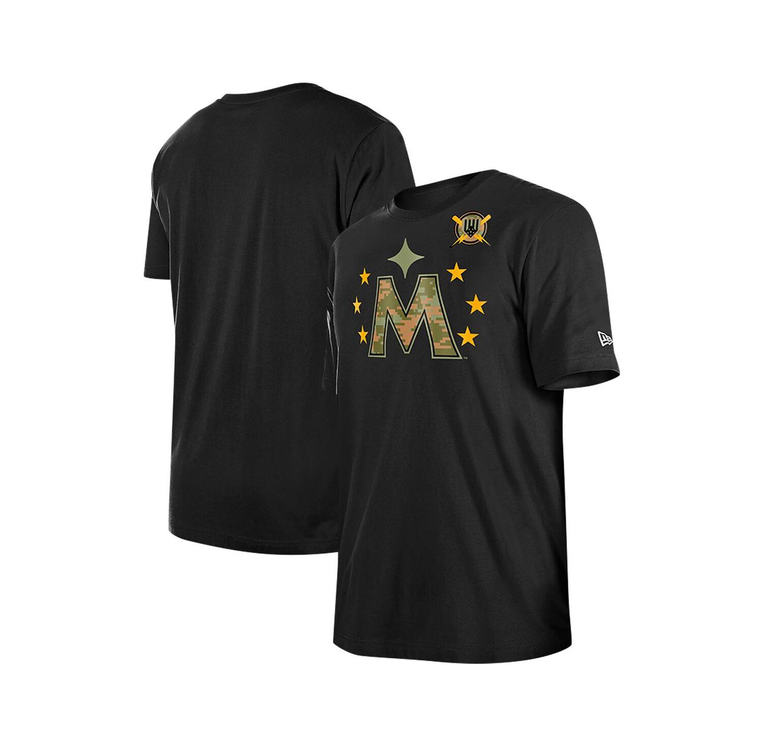 Men's Black Minnesota Twins 2024-Armed Forces Day T-Shirt