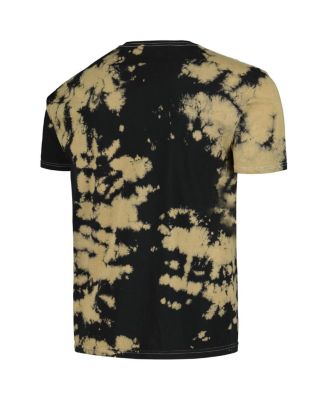 Men's Black Whitney Houston Collage Washed Graphic T-Shirt