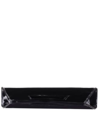 Cut Out Handle Trapezoid Clutch