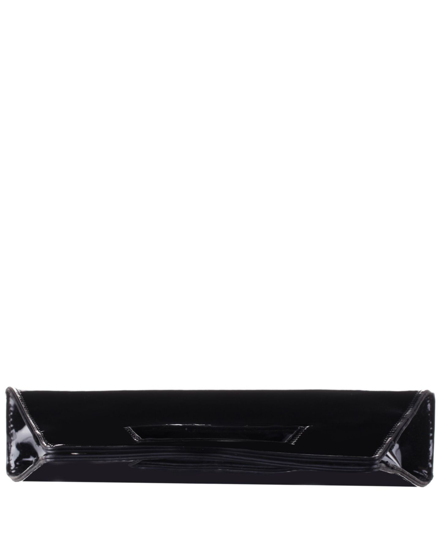 Женский клатч Nina Cut Out Handle Trapezoid Clutch, цвет: Серебряный — фото 11