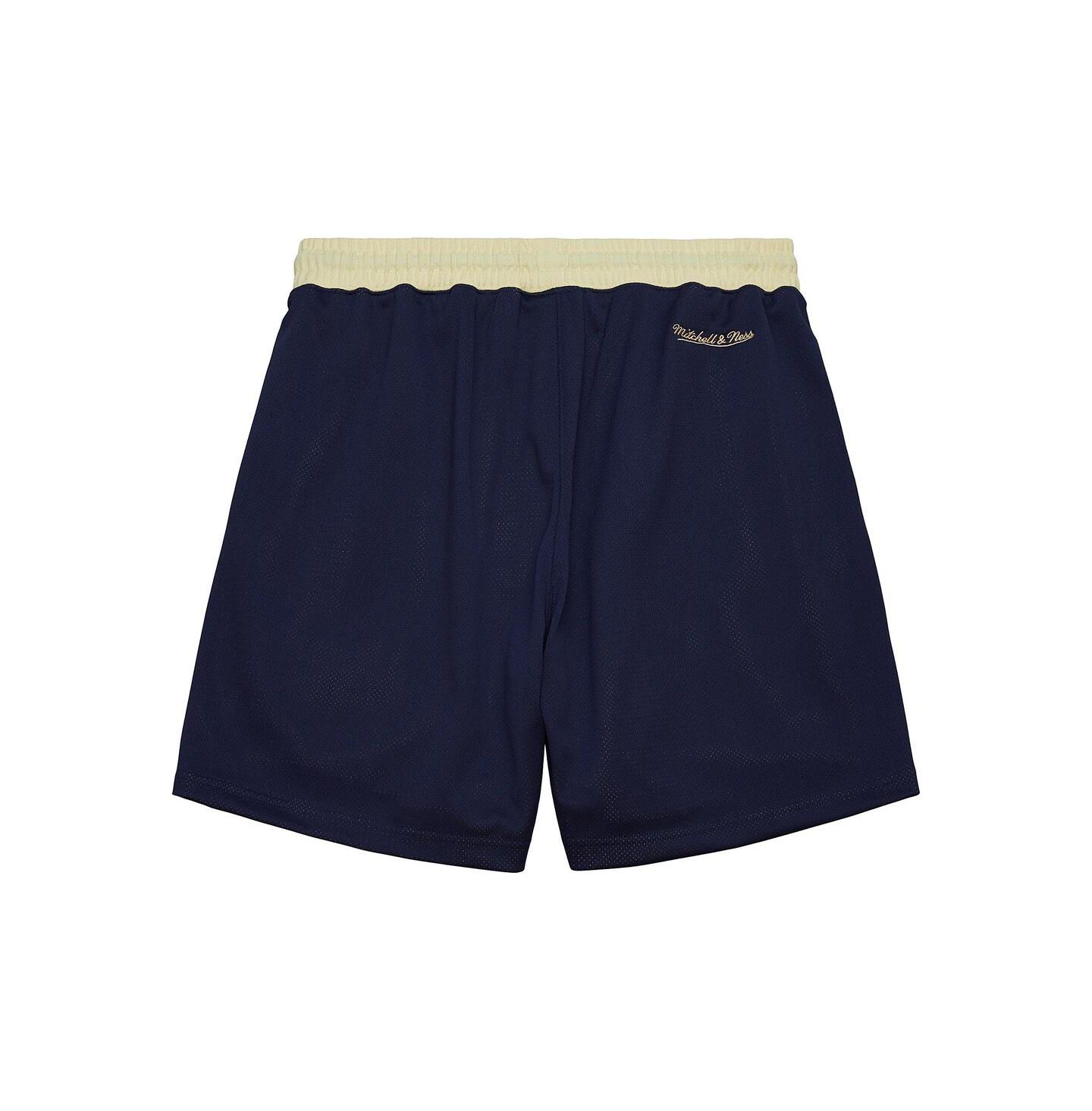 Мужские шорты Mitchell & Ness Navy Atlanta Braves OG 2.0 Fashion — фото 4