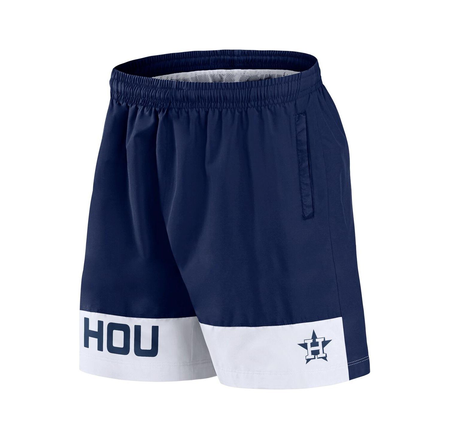 Men's Navy Houston Astros Elements Swim Shorts